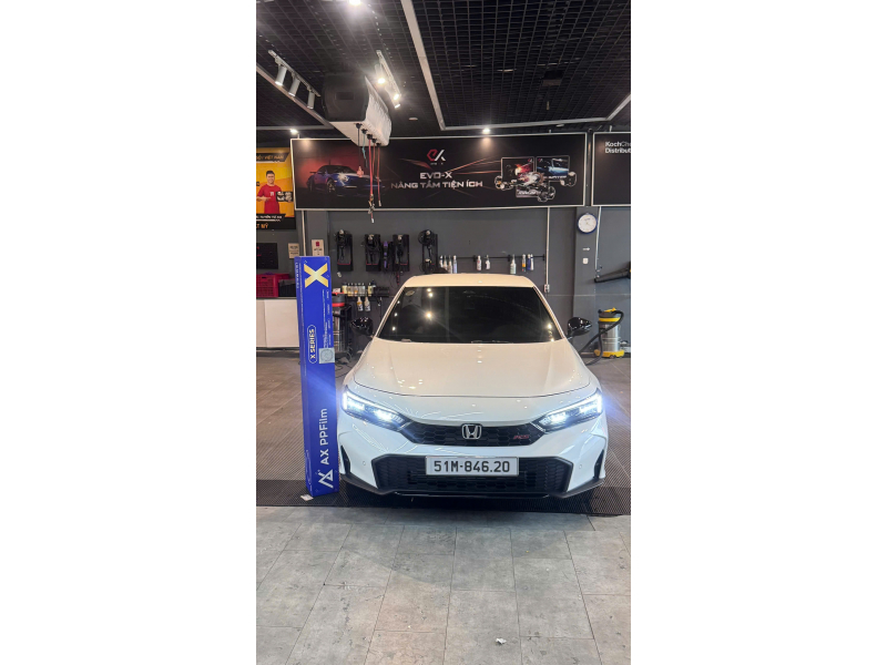 Thông tin bảo hành PPF X SERIES XE HONDA CIVIC